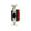 Manual Motor Controller, Cover Plate, #14-10 Awg 20/30A, 600/250V, 2-Pole, Single-Throw, AH6808FDAC
