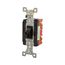 Manual Motor Controller, Switch Only, #14-8 Awg 40A, Panel, 600V, Maintained Contact, Black, AH6808UCO
