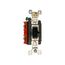 Manual Motor Controller, #14-10 Awg 20/30A, 600/250V, Black, Open, 2-Pole, Toggle Switch, AH6808UDAC