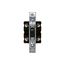 Manual Motor Controller, Switch Only, #14-10 Awg 30A, Panel, 600V, Front Wired, Black, 2-Pole, AH6810U