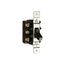 Manual Motor Controller, Switch Only, #14-10 Awg 30A, Panel, 600V, Black, Open, 3-Pole, 2-Pos, AH7810UD