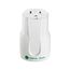 Arrow Hart Quick Grip Straight Blade Connector, #18-12 Awg 15A 125V, White, 2-Pole 3-Wire, AH8119W