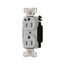 Arrow Hart Standard Duplex Receptacle, #14-10 Awg 15A, Healthcare 125V, Gray, Duplex, AH8200GY