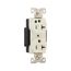 Arrow Hart Duplex Receptacle, #14-10 Awg 20A, 125V, Light Almond, 5-20R, Duplex, AH8300LA