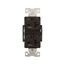 Arrow Hart Duplex Receptacle, #14-10 Awg 20A, Healthcare, 250V, Brown Face Base, 6-20R, Duplex, AH8400B