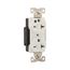 Arrow Hart Duplex Receptacle, #14-10 Awg 20A, Healthcare, 250V Face Base, 6-20R, Duplex, AH8400W