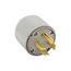 Arrow Hart Auto Grip Plug, #12-4 Awg 60A, Range & Dryer, 250V, Gray & 15-60P, 3-Pole, 4-Wire, AH8462N