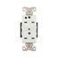 Arrow Hart Duplex Receptacle, #14 To 10 Awg 15A, Healthcare, 250V, 6-15R 2-Pole 3-Wire, AH8600W