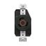 Arrow Hart Color Coded Locking Receptacle, #14-8 Awg 20A, 125/250V, L10-20, 3-Pole, 3-Wire, AHCL1020R