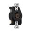 Arrow Hart Color Coded Locking Receptacle, #14-8 Awg 20A, 125/250V, L10-20, 3-Pole, 3-Wire, AHCL1020R