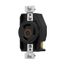 Arrow Hart Color Coded Locking Receptacle, #14-8 Awg 30A, 125/250V, L10-30, 3-Pole, 3-Wire, AHCL1030R