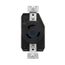 Arrow Hart Color Coded Locking Receptacle, #14-8 Awg 20A, 250V, L11-20, 3-Pole, 3-Wire, AHCL1120R