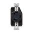Arrow Hart Color Coded Locking Receptacle, #14-8 Awg 30A, 250V, L11-30, 3-Pole, 3-Wire, AHCL1130R