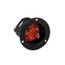 Arrow Hart Color Coded Locking Flanged Inlet, #14-8 Awg 30A, 125/250V, L14-30 3-Pole 4-Wire, AHCL1430FI