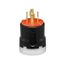 Arrow Hart Color Coded Locking Plug, #14-8 Awg 30A, 125/250V, L14-30 3-Pole 4-Wire, AHCL1430P