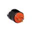 Arrow Hart Color Coded Locking Plug, #14-8 Awg 30A, 125/250V, L14-30 3-Pole 4-Wire, AHCL1430P
