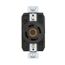 Arrow Hart Color Coded Locking Receptacle, #14-8 Awg 30A, 125/250V, L14-30 3-Pole 4-Wire, AHCL1430R