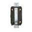 Arrow Hart Color Coded Locking Receptacle, #14-8 Awg 30A, 125/250V, L14-30 3-Pole 4-Wire, AHCL1430R