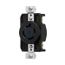 Arrow Hart Color Coded Locking Receptacle, #14-8 Awg 20A, 250V, L15-20 3-Pole 4-Wire, AHCL1520R