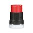 Arrow Hart Color Coded Locking Connector, #14-8 Awg 20A, 480V, L16-20 3-Pole 4-Wire, AHCL1620C