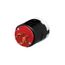 Arrow Hart Color Coded Locking Plug, #14-8 Awg 20A, 480V, L16-20 3-Pole 4-Wire, AHCL1620P