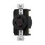 Arrow Hart Color Coded Locking Receptacle, #14-8 Awg 20A, 480V, 3-Pole 4-Wire, AHCL1620R