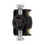 Arrow Hart Color Coded Locking Receptacle, #14-8 Awg 30A, 480V, L16-30 3-Pole 4-Wire, AHCL1630R