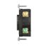 Arrow Hart Color Coded Locking Receptacle, #14-8 Awg 30A, 480V, L16-30 3-Pole 4-Wire, AHCL1630R