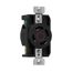 Arrow Hart Color Coded Locking Receptacle, #14-8 Awg 30A, 480V, L16-30 3-Pole 4-Wire, AHCL1630R