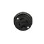 Arrow Hart Color Coded Locking Connector, #14-8 Awg 30A, 600V, Black, L17-30 3-Pole 4-Wire, AHCL1730C