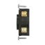 Arrow Hart Color Coded Locking Receptacle, #14-8 Awg 20A, Y 120/208 V, L21-20, AHCL2120R