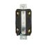 Arrow Hart Color Coded Locking Receptacle, #14-8 Awg 20A, Y 120/208 V, L21-20, AHCL2120R
