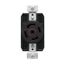 Arrow Hart Color Coded Locking Receptacle, #14-8 Awg 30A, Y 277/480V, L22-30, AHCL2230R