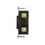 Arrow Hart Color Coded Locking Receptacle, #14-8 Awg 30A, Y 277/480V, L22-30, AHCL2230R