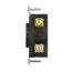 Arrow Hart Color Coded Locking Receptacle, #14-8 Awg 30A, Y 347/600V, Black, AHCL2330R