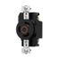 Arrow Hart Color Coded Locking Receptacle, #14-8 Awg 30A, 125/250V, 3-Pole, 3-Wire, 3 Phase, AHCL3330R