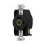 Arrow Hart Color Coded Locking Receptacle, #14-8 Awg 30A 125V, L5-30, 2-Pole 3-Wire, AHCL530R