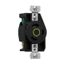 Arrow Hart Color Coded Locking Receptacle, #14-8 Awg 30A 125V, L5-30, 2-Pole 3-Wire, AHCL530R