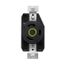 Arrow Hart Color Coded Locking Receptacle, #14-8 Awg 30A 125V, L5-30, 2-Pole 3-Wire, AHCL530R