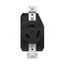 Arrow Hart Color Coded Locking Receptacle, #14-8 Awg 20A, 250V, L6-20, 2-Pole, AHCL620R