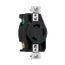 Arrow Hart Color Coded Locking Receptacle, #14-8 Awg 30A, 250V, L6-30, 2-Pole, AHCL630R