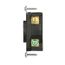 Arrow Hart Color Coded Locking Receptacle, #14-8 Awg 30A, 277V, L7-30, 2-Pole, AHCL730R