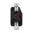 Arrow Hart Color Coded Locking Receptacle, #14-8 Awg 30A, 480V, L8-30, 2-Pole, AHCL830R