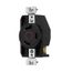 Arrow Hart Color Coded Locking Receptacle, #14-8 Awg 30A, 480V, L8-30, 2-Pole, AHCL830R