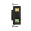 Arrow Hart Color Coded Locking Receptacle, #14-8 Awg 30A, 480V, L8-30, 2-Pole, AHCL830R
