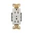 Arrow Hart Industrial Duplex Receptacle, #14-10 Awg 15A 125V Face Base, Isolated Ground, AHIG5262W