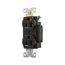 Arrow Hart Industrial Duplex Receptacle, #14-10 Awg 20A 125V, Black Face Base, Isolated Ground, AHIG5362BK