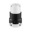 Arrow Hart Ultra Grip Locking Connector, #16-8 Awg, 30A, Commercial, 240V, L25-30, 2-Pole 3-Wire, AHL2530C