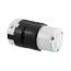 Arrow Hart Ultra Grip Locking Connector, #16-8 Awg, 30A, Commercial, 240V, L25-30, 2-Pole 3-Wire, AHL2530C