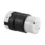 Arrow Hart Ultra Grip Locking Connector, #16-8 Awg, 30A, 240/415V, L26-30, 4-Pole, Five-Wire, AHL2630C